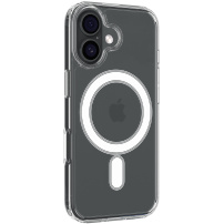 Husă transparentă cu MagSafe pentru iPhone 17 - transparentă