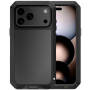Husă extra rezistentă la șocuri, apă și praf pentru iPhone 17 Pro Max - negru