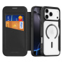 Husă flip DUX DUCIS Skin X cu MagSafe pentru iPhone 17 Pro Max - negru