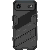 Husă de protecție rezistentă cu suport pentru iPhone Air - negru