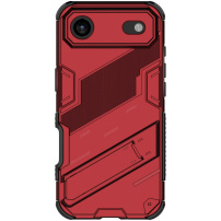 Husă de protecție rezistentă cu suport pentru iPhone Air - roșu