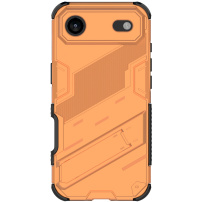 Husă de protecție rezistentă cu suport pentru iPhone Air - portocaliu