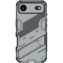 Husă de protecție rezistentă cu suport pentru iPhone Air - gri