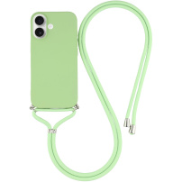 Husă de protecție cu șnur pentru iPhone 17 - verde