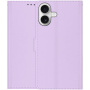 Husă flip din piele PU pentru iPhone 17 - violet
