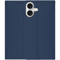 Husă flip din piele PU pentru iPhone 17 - bleumarin