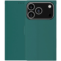 Husă flip din piele PU pentru iPhone 17 Pro Max - petrol