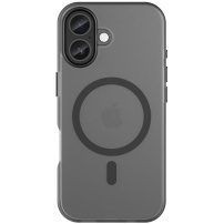 Husă mată translucidă cu MagSafe pentru iPhone 17 - gri