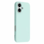 Husă mată din plastic moale pentru iPhone 17 - mentă