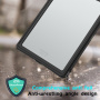 Husă SHELLBOX rezistentă la șocuri și impermeabilă pentru iPad 10,2" (2019-2021) - negru