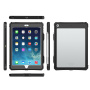 Husă SHELLBOX rezistentă la șocuri și impermeabilă pentru iPad 10,2" (2019-2021) - negru