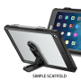 Husă SHELLBOX rezistentă la șocuri și impermeabilă pentru iPad 10,2" (2019-2021) - negru