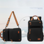 Rucsac COOLBELL cu curea reglabilă și port USB extern pentru iPad / MacBook de până la 16" - gri