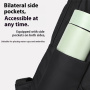 Rucsac COOLBELL CB-8311 cu blocare fermoare pentru iPad / MacBook de până la 16" - gri închis