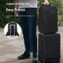 Rucsac COOLBELL CB-8311 cu blocare fermoare pentru iPad / MacBook de până la 16" - gri închis