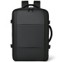Rucsac de călătorie cu buzunare pentru iPad / MacBook de până la 17" - negru
