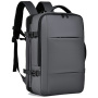 Rucsac de călătorie cu buzunare pentru iPad / MacBook de până la 17" - gri închis
