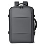 Rucsac de călătorie cu buzunare pentru iPad / MacBook de până la 17" - gri închis