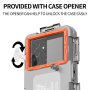 Carcasă universală impermeabilă SHELLBOX pentru scufundări până la 15m pentru iPhone - gri