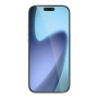 Rurihai sticlă mată securizată 2.5D cu ramă neagră pentru iPhone 17