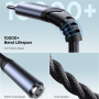 Adaptor audio JOYROOM SY-C01 - jack de 3,5 mm la USB-C - negru