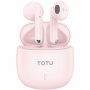 Căști wireless TOTUDESIGN BE-12 - roz