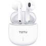 Căști wireless TOTUDESIGN BE-12 - alb