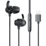 Căști WEKOME YB07 cu conector Lightning - negru
