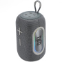 Boxă Bluetooth fără fir T&G TG665 cu iluminare de fundal - gri
