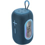 Boxă Bluetooth wireless T&G TG665 cu iluminare de fundal - bleumarin
