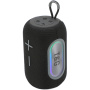 Boxă Bluetooth fără fir T&G TG665 cu iluminare de fundal - negru