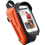 WEST BIKING geantă impermeabilă de bicicletă cu spațiu pentru iPhone - portocaliu