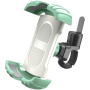 Suport Z012 pentru bicicletă și motocicletă, prindere pe ghidon, pentru iPhone - verde și alb