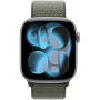 Curea sport Original Apple, cu buclă, pentru Apple Watch Ultra 49mm / 46mm / 45mm / 44mm / 42mm - verde pin