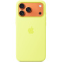Husă Originală din silicon Apple cu MagSafe pentru iPhone 17 Pro Max - neon galben