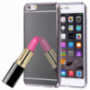 Carcasă protecţie tip oglindă, pentru Apple iPhone 6 Plus / 6S Plus - gri