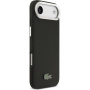 Husă Lacoste Iconic Petit Pique Camera Stand cu MagSafe pentru iPhone Air - negru