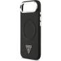 Husă Guess Triangle Logo cu MagSafe pentru iPhone Air - negru