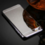 Carcasă protecţie tip oglindă, pentru Apple iPhone 6 Plus / 6S Plus - gri