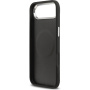 Husă Guess Saffiano cu MagSafe pentru iPhone Air - negru