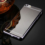 Carcasă protecţie tip oglindă, pentru Apple iPhone 6 Plus / 6S Plus - gri