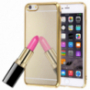 Carcasă protecţie tip oglindă, pentru Apple iPhone 6 Plus / 6S Plus - aurie