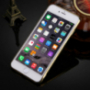 Carcasă protecţie tip oglindă, pentru Apple iPhone 6 Plus / 6S Plus - aurie