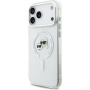 Husa Karl Lagerfeld IML K&CH Heads Metal Frame cu MagSafe pentru iPhone 17 Pro Max - transparentă