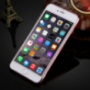 Carcasă protecţie tip oglindă, pentru Apple iPhone 6 Plus / 6S Plus - roz-aurie