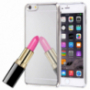 Carcasă protecţie tip oglindă, pentru Apple iPhone 6 Plus / 6S Plus - argintie