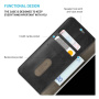 Husă flip FIXED Opus pentru iPhone 17 Pro - negru