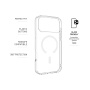 Husă transparentă FIXED MagPure cu MagSafe pentru iPhone 17 Pro Max - transparentă