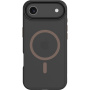 Husă transparentă Tactical Hyperstealth 2.0 cu MagSafe maro pentru iPhone Air - negru