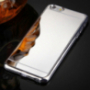 Carcasă protecţie tip oglindă, pentru Apple iPhone 6 Plus / 6S Plus - argintie